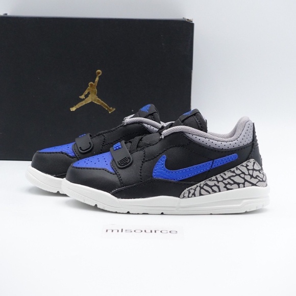 NEW Jordan Legacy 312 Low Off-Court Sneakers CD9056-041 Black - Picture 1 of 9